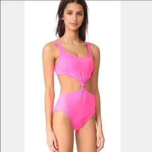 NWT Solid & Striped Bailey One Piece in Coral 🐚